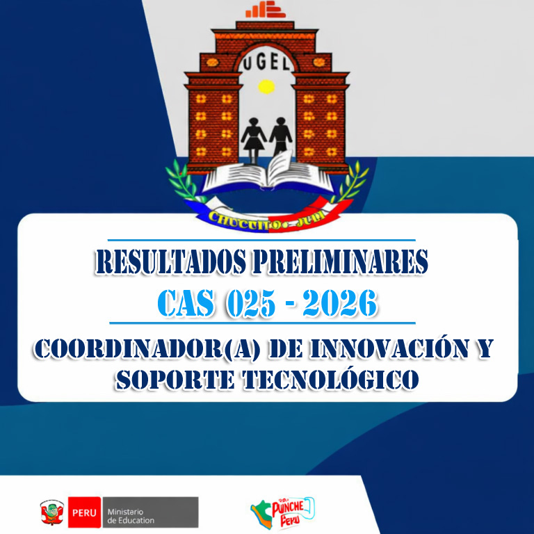 RESULTADOS PRELIMINARES HOJA DE VIDA | CAS N° 025 – 2026 CIST