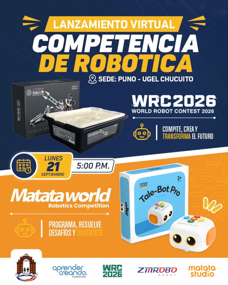 LANZAMIENTO | COMPETENCIA DE ROBÓTICA WRC 2026