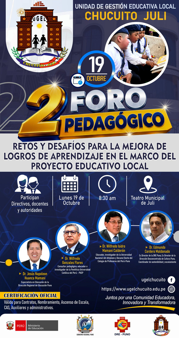 II FORO PEDAGÓGICO | 2026